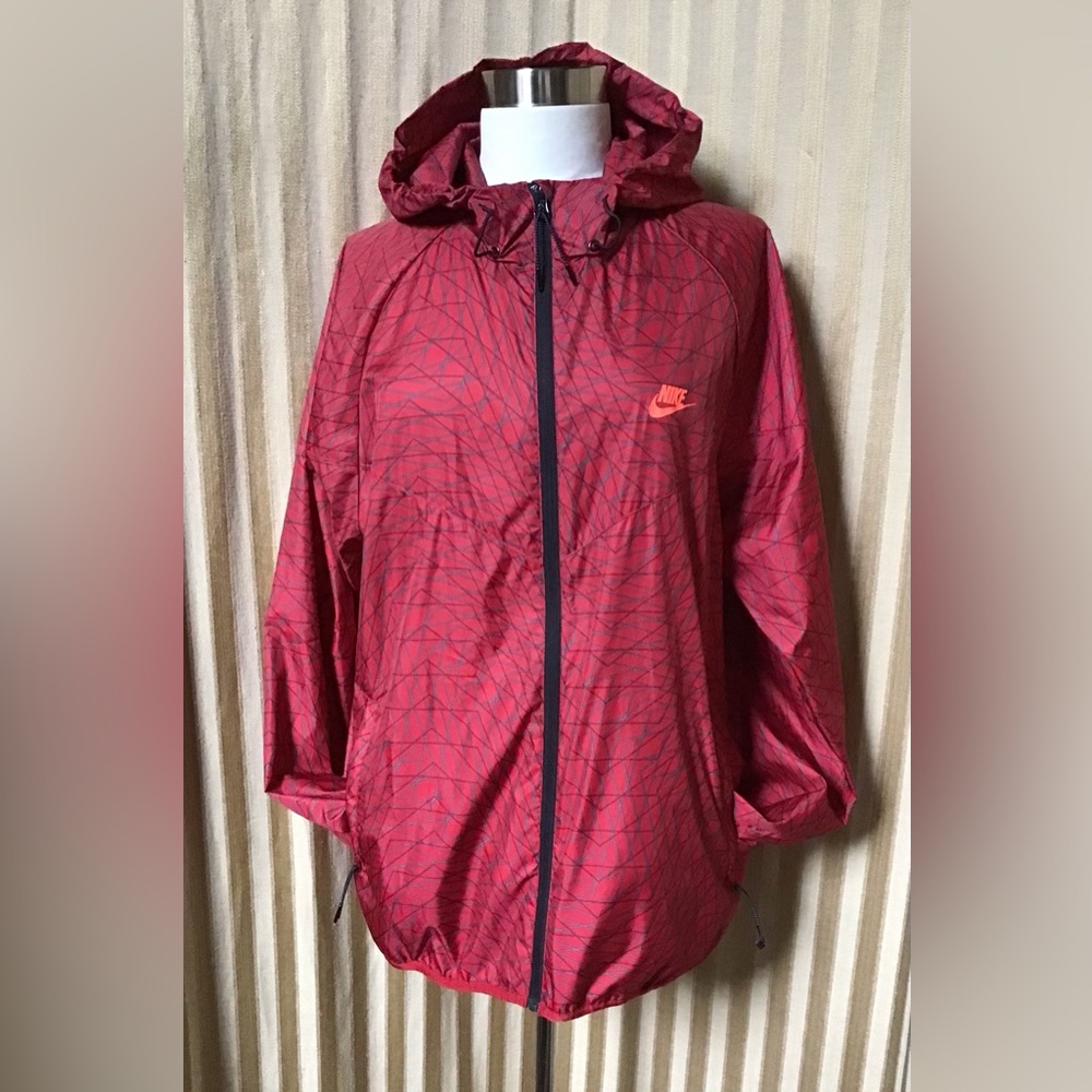 Lightweight Women’s Nike RedGrey Jacket
